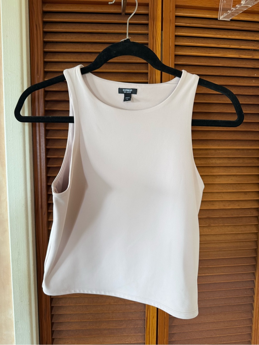 Express body contour line size medium light blush mauve color